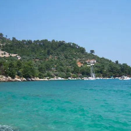Room In Studio - Hotel Georgia - Beautiful Hotel In Golden Beach In Thassos Island 克里斯阿穆迪亚