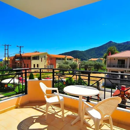 Room In Studio - Hotel Georgia - Beautiful Hotel In Golden Beach In Thassos Island 招待所